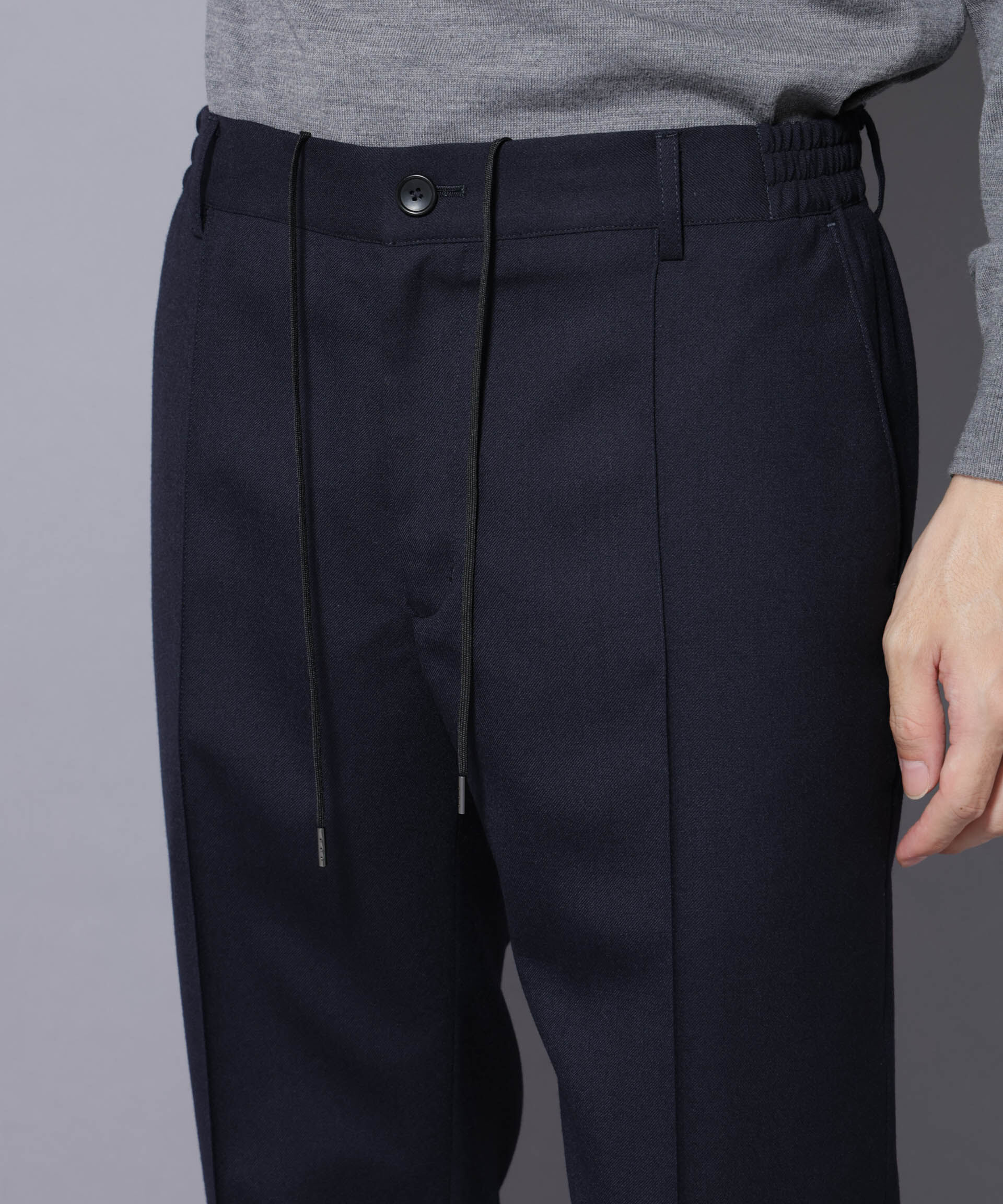 nano･universe「「N TROUSERS PREMIUM」RENU(R)ウール混洗えるサキソニーパンツ(セットアップ可)」|スーツ|