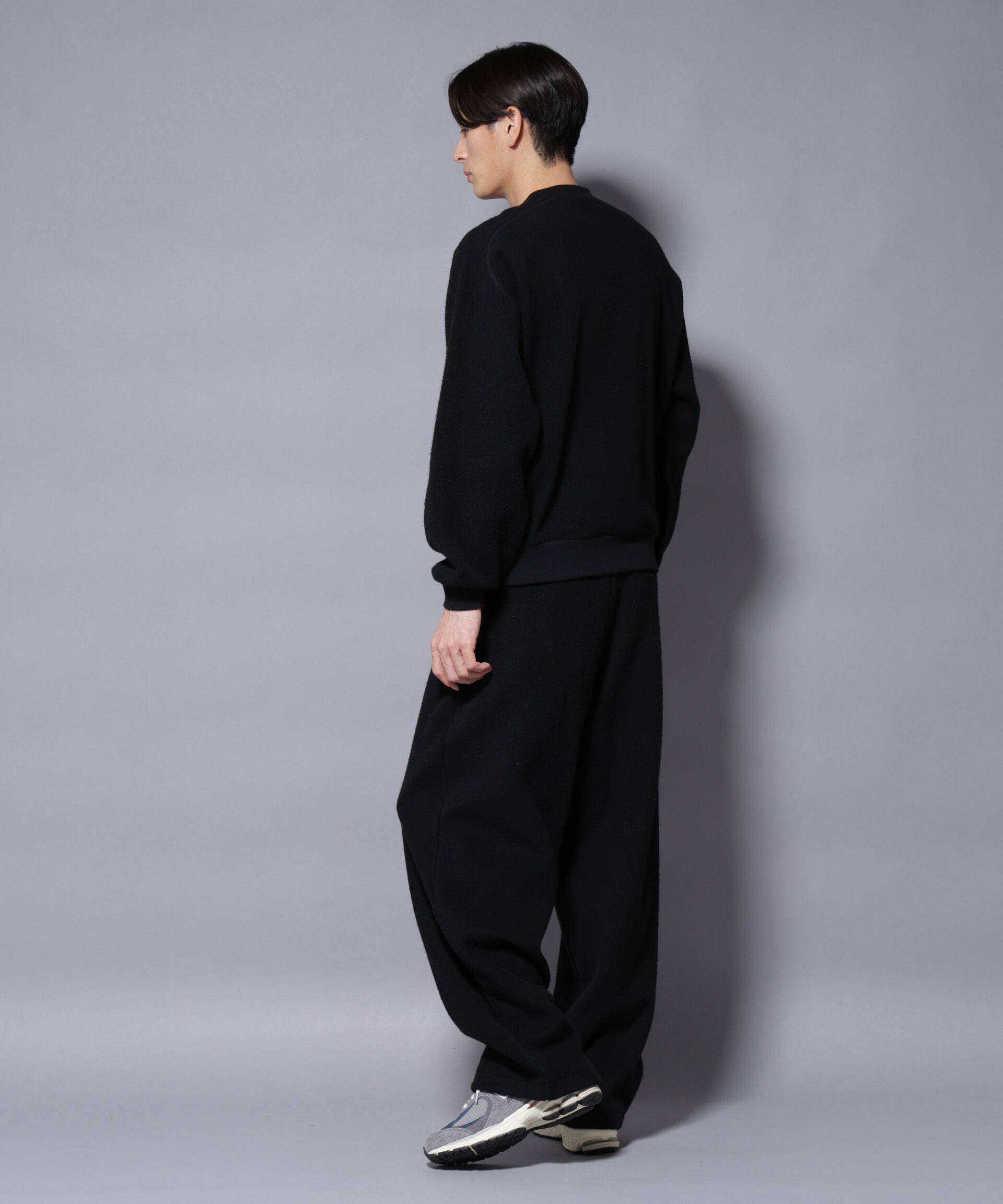 NANO universe「MIYATA&times;NANO JAPANMADE ウール/コットン スウェット」|Tシャツ・カットソー|