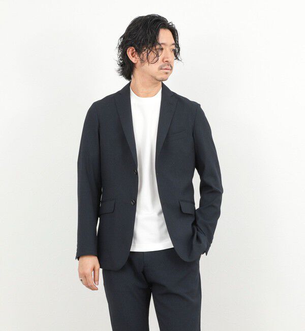NOLLEY'S goodman「《ビジカジ/セットアップ対応》TRABEST サッカーテーラードジャケット 26SS」|テーラードジャケット|