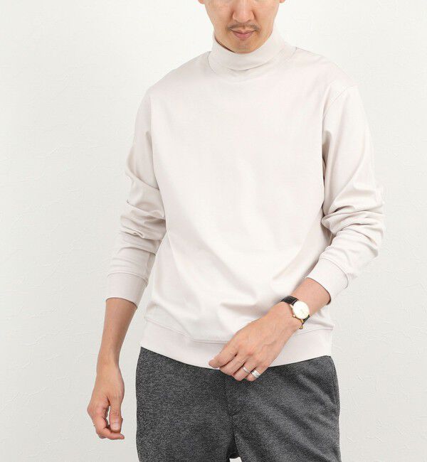 NOLLEY'S goodman「《ビジカジ対応》シルケットスムース タートルネック ドレスロンT 26AW」|Tシャツ・カットソー|