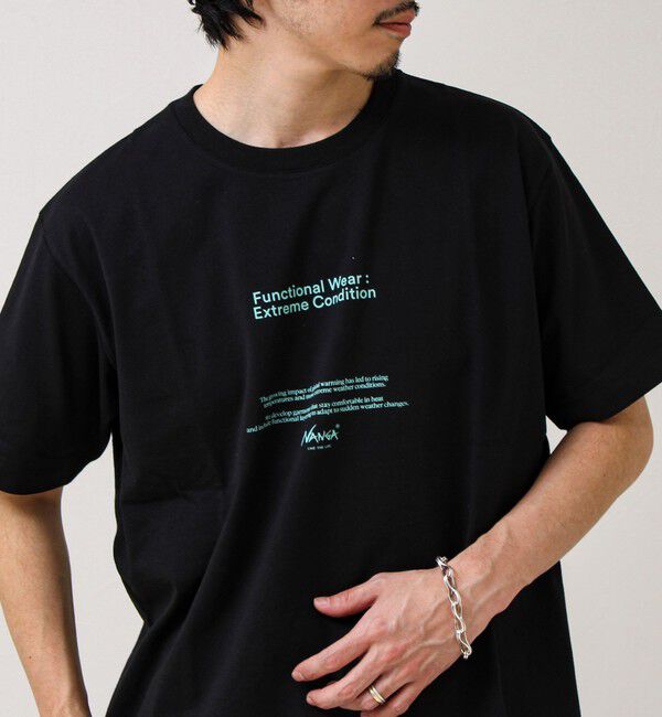 GLOSTER「【NANGA&times;GLOSTER】別注③ Frontprint Tee」|Tシャツ・カットソー|