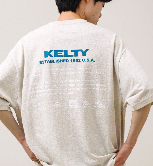 GLOSTER「【KELTY&times;GLOSTER】別注 バックヒストリーロゴT」|Tシャツ・カットソー|