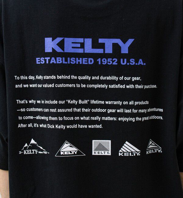 GLOSTER「【KELTY&times;GLOSTER】別注 バックヒストリーロゴT」|Tシャツ・カットソー|