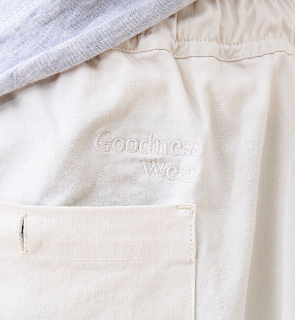GLOSTER「【色で選べる/ユニセックス対応】GOODNESS イージーパンツ」|チノ|