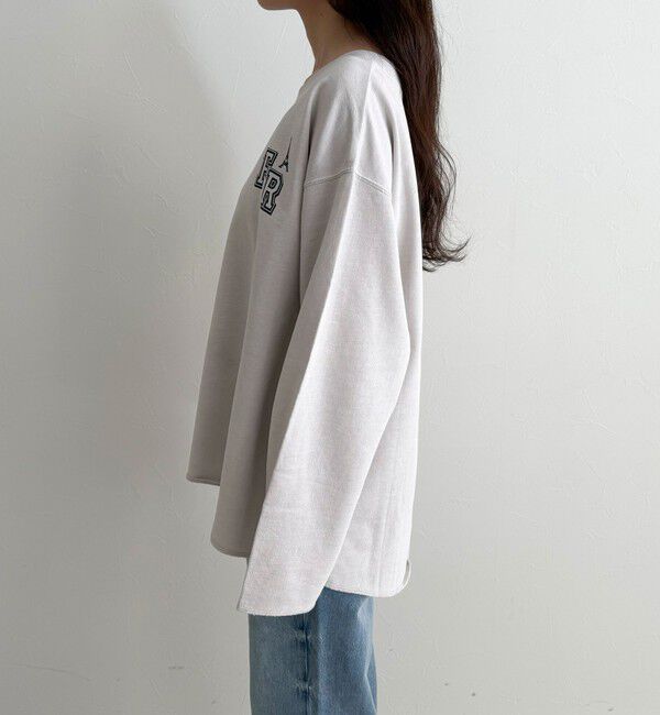 fredy emue「ヴィンテージ加工裏毛オフショルプルオーバー」|Tシャツ・カットソー|