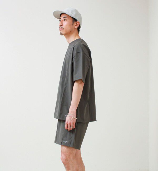 GLOSTER「【GLOSTER&times;TAION】機能素材 ワンマイルセットアップ（Tシャツ＋ショーツ）」|Tシャツ・カットソー|