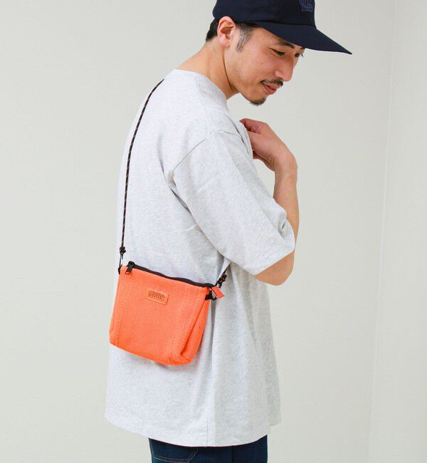 GLOSTER「【UNIVERSAL OVERALL】Summer knit sacoche」|ショルダー・メッセンジャー|
