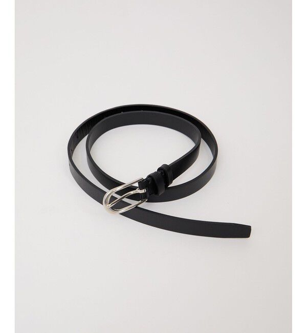 SALON adam et rope'「【W S（ドゥーブル）】レザーオーバルバックルベルト」|ベルト|