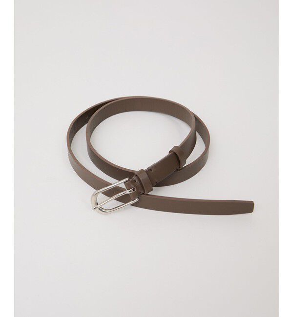 SALON adam et rope'「【W S（ドゥーブル）】レザーオーバルバックルベルト」|ベルト|