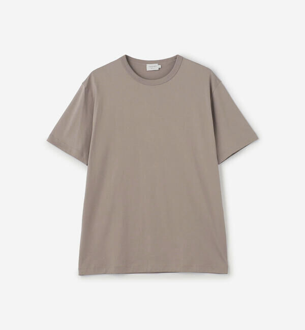 handvaerk「handvaerk | 60/2 クルーネック半袖Tシャツ SOLID MEN」|Tシャツ・カットソー|