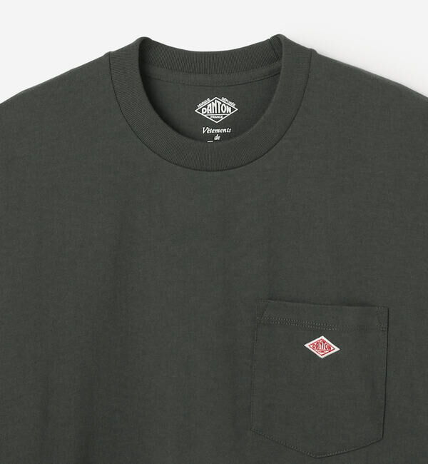 DANTON「DANTON | ポケット クルーネックTシャツ SOLID MEN」|Tシャツ・カットソー|