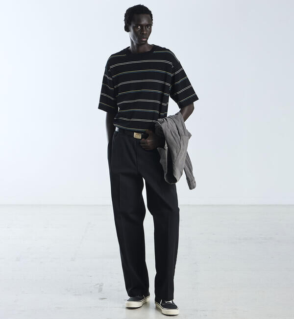  「RYE TENDER | 〈別注〉半袖 クルーネックニット MEN」|ニット・セーター|