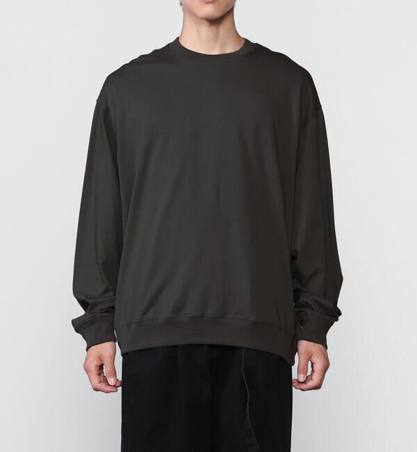 handvaerk「handvaerk | コットン クルーネック長袖Tシャツ MEN」|スウェット・ジャージ|