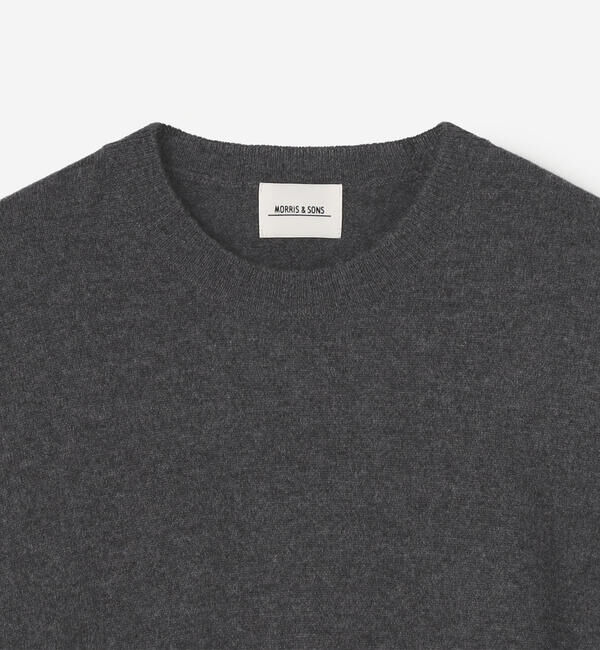 Morris & Sons「MORRIS & SONS | カシミヤ クルーネックニット MEN」|ニット・セーター|