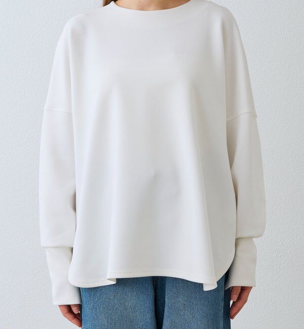  「【楽ちんキレイ】ダンボールポンチョプルオーバー」|Tシャツ・カットソー|