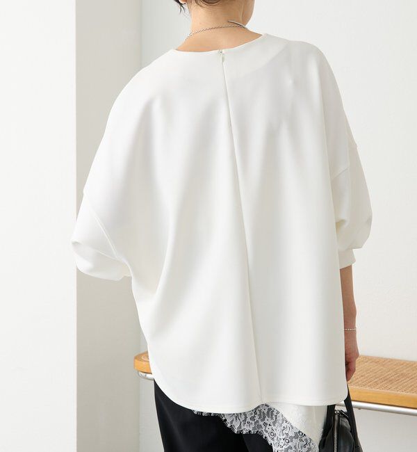  「【楽ちんキレイ】ダンボールポンチョプルオーバー」|Tシャツ・カットソー|