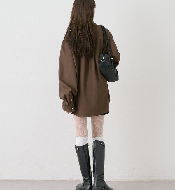  「フリンジBIGシャツ」|シャツ・ブラウス|