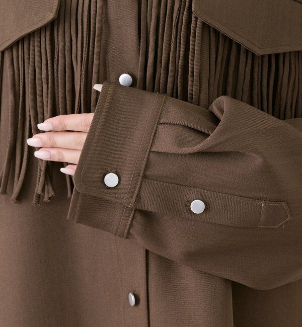  「フリンジBIGシャツ」|シャツ・ブラウス|