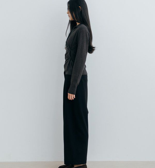  「〈NUE〉カシュクールニットカーディガン」|カーディガン|