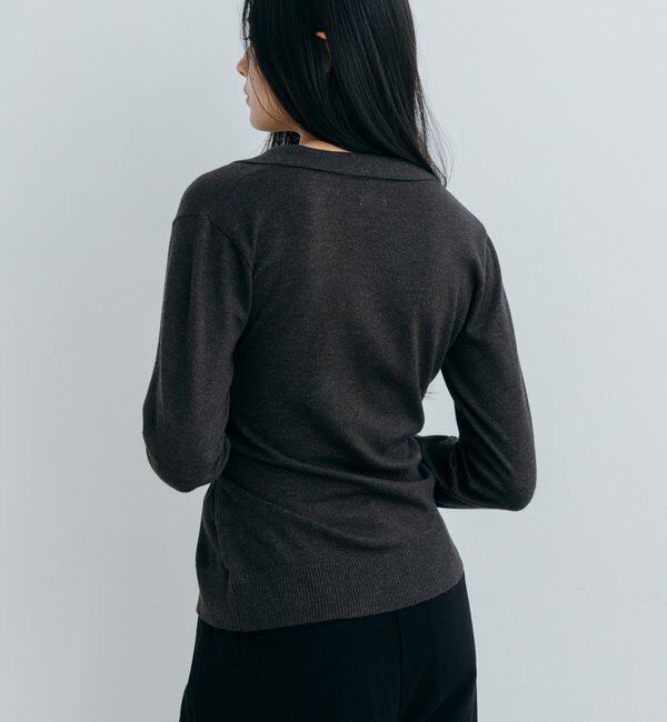  「〈NUE〉カシュクールニットカーディガン」|カーディガン|