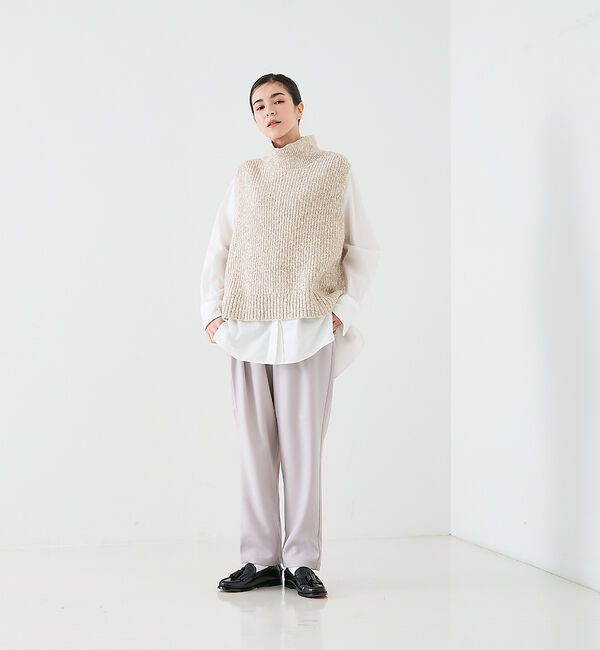 collex「ウエストドローストリングテーパードパンツ」|その他|