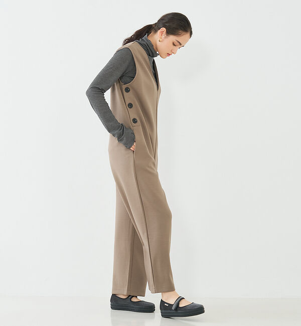collex「ダンボールニットサロペット」|オールインワン|
