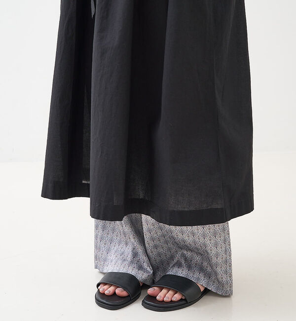 collex「アイレット刺繍ガウンワンピース」|ワンピース|