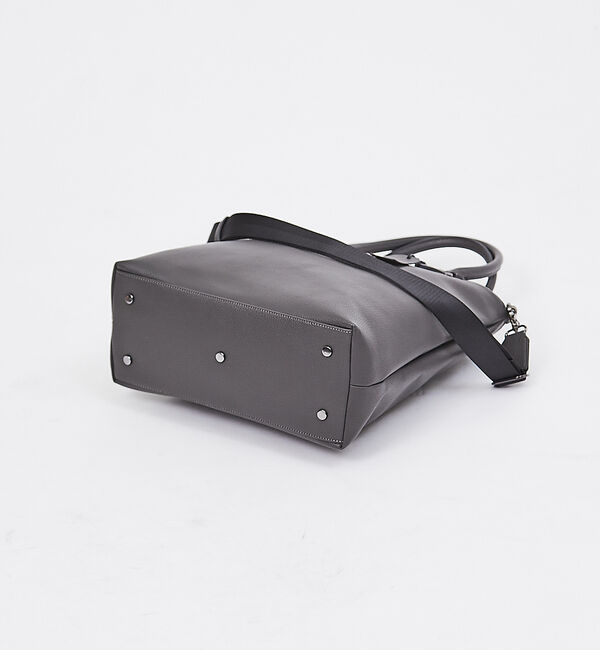 ABAHOUSE「【WEB別注】シボレザー 縦型 2WAY トートバッグ」|トートバッグ|