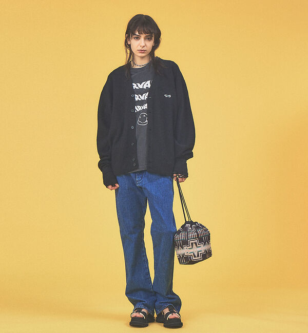 ABAHOUSE「【PENNEY'S / ペニーズ】THE FOX COLOR CARDIGAN」|カーディガン|