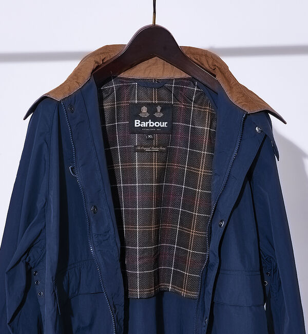 ABAHOUSE「【BARBOUR】SPEY / リップストップ ショートブルゾン」|ブルゾン・スタジャン|