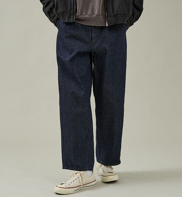 ABAHOUSE「【ウォッシュ加工】12.5oz デニム パンツ / カーブデニム」|デニム|