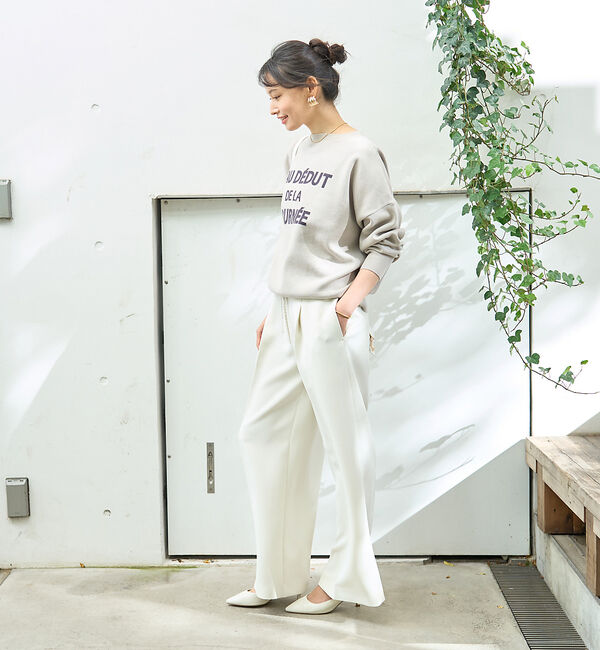 Rouge vif「【一部店舗限定】【追加4】ジャガードロゴニット」|ニット・セーター|