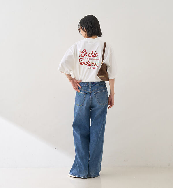 Rouge vif「ピグメントロゴBIG Tシャツ」|Tシャツ・カットソー|