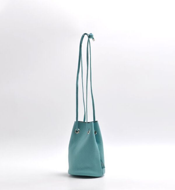 Rouge vif「【blancle/ブランクレ】レザーミニ巾着バッグ/S.LEATHER TUBE」|ショルダー・メッセンジャー|