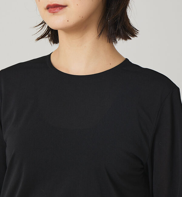 qualite「シアクルーカットソー」|Tシャツ・カットソー|