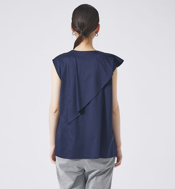 qualite「アシメフレアカットソー」|Tシャツ・カットソー|