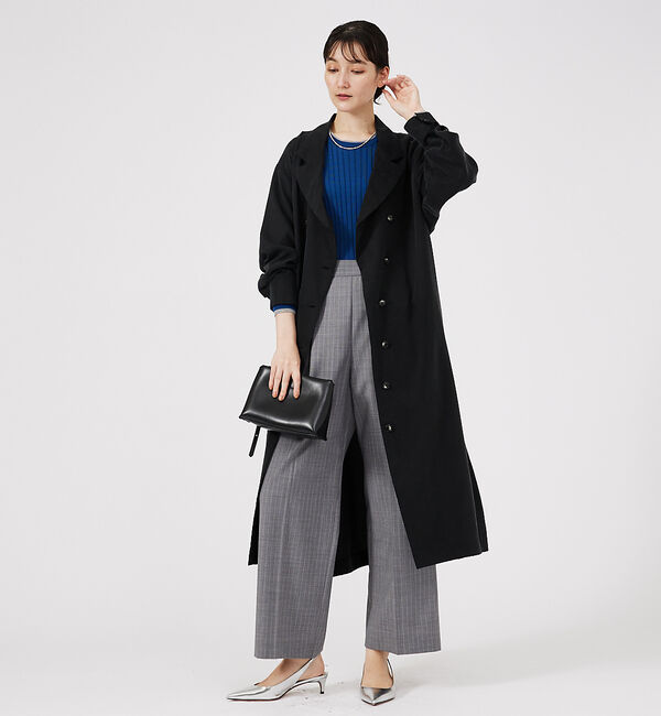 qualite「【セットアップ対応】ウールトロ2タックストレートパンツ」|その他|