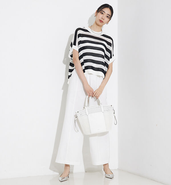 qualite「撥水ツイルワイドパンツ」|その他|