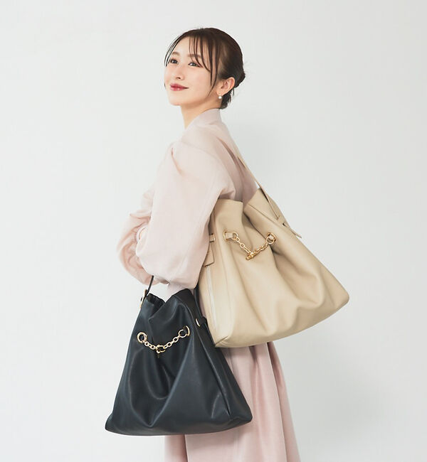 LOWELL things「【千葉由佳さん】コラボ HOBOトートバッグ」|トートバッグ|