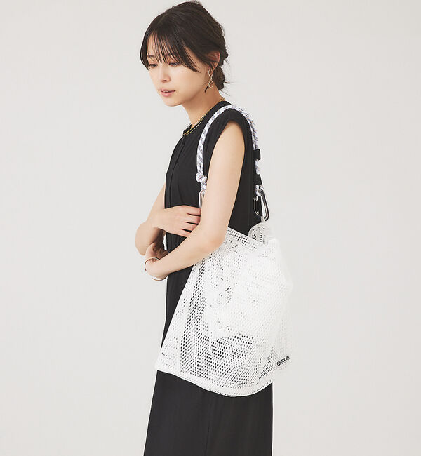 abahouse mavie「【OUTDOOR】3WAY メッシュショッパー」|トートバッグ|