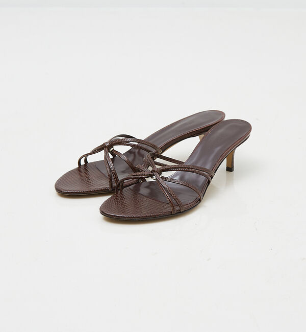 The Store by C' 「【Le Monde Beryl】STRAPPY SANDALS KITTEN H」|サンダル|