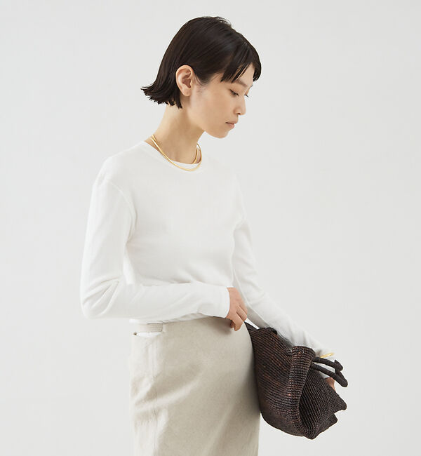The Store by C' 「【COCUCA】リブプルオーバー」|Tシャツ・カットソー|