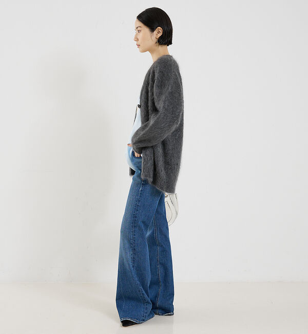 The Store by C' 「【COCUCA】カシミヤファーカーディガン」|カーディガン|