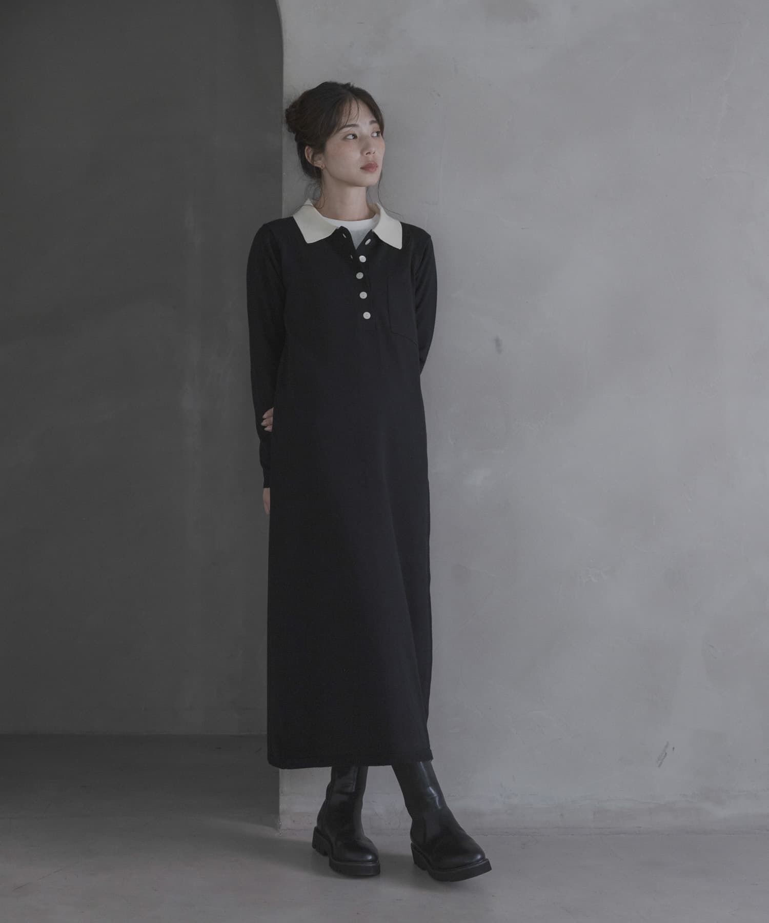 Sonny Label 「ニットポロワンピース」|ワンピース|