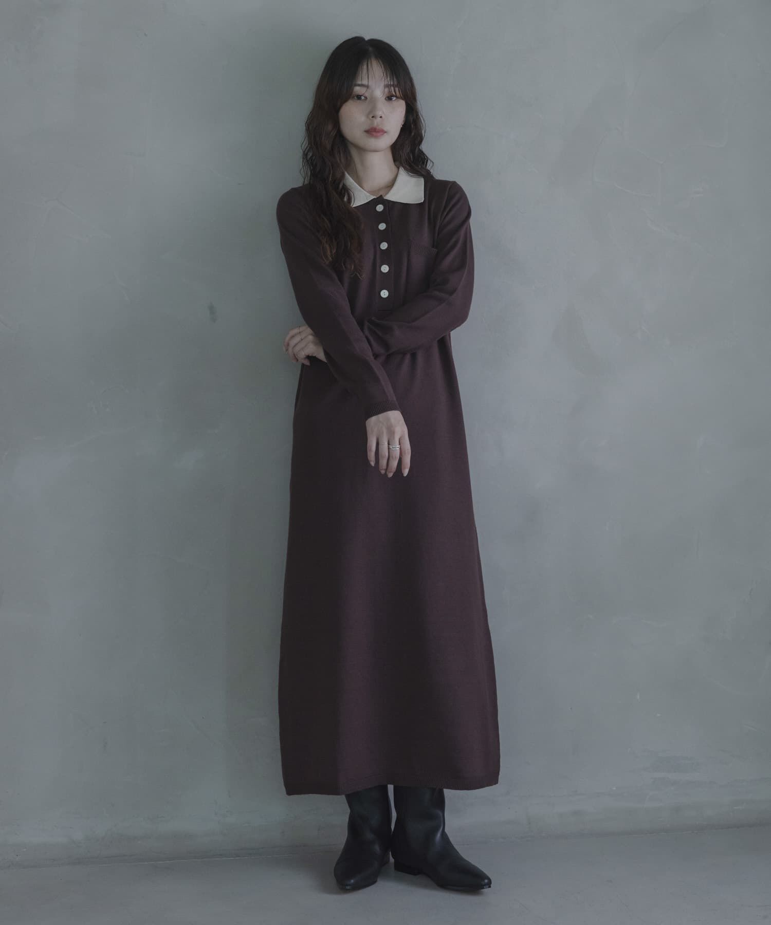 Sonny Label 「ニットポロワンピース」|ワンピース|