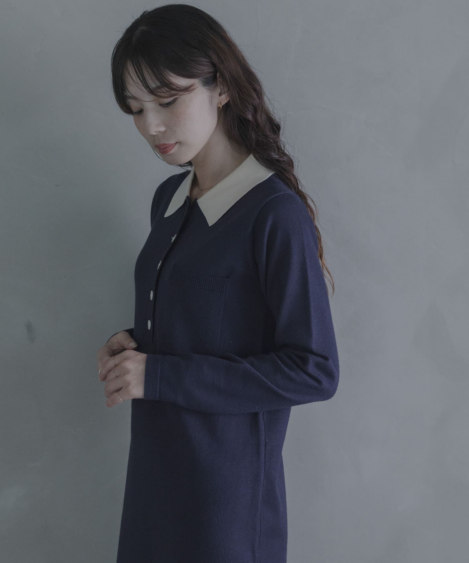 Sonny Label 「ニットポロワンピース」|ワンピース|