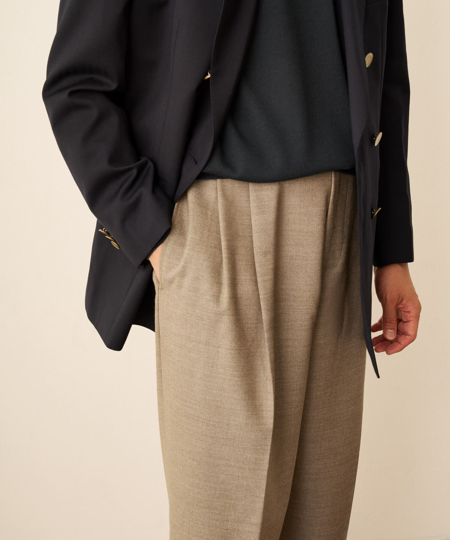 URBAN RESEARCH DOORS「LIFE STYLE TAILOR　REDA アウトタックパンツ」|その他|