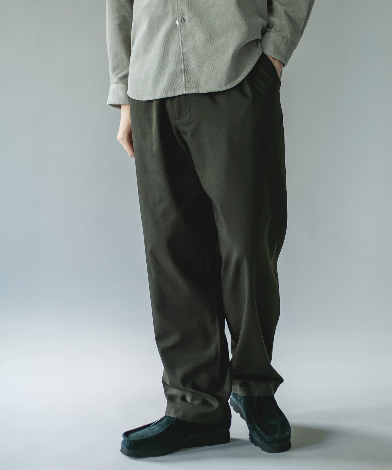 URBAN RESEARCH DOORS「ウール混ミニヘリンボーンイージートラウザー」|その他|