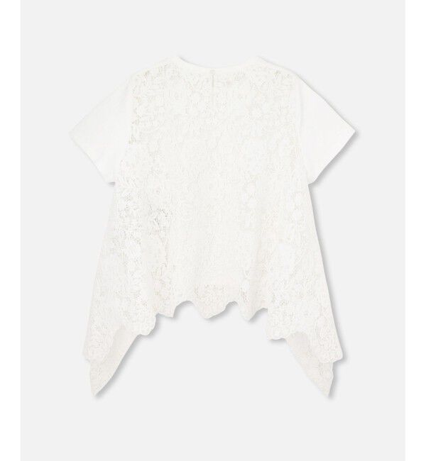 LOULOU WILLOUGHBY「◇ 【LOULOU WILLOUGHBY】レースドッキングプルオーバー」|Tシャツ・カットソー|
