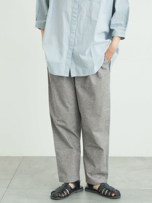 Samansa Mos2「【クールコットン】柄アソートテーパードパンツ」|その他|千鳥